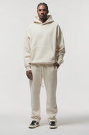FATE HEAVYWEIGHT FLEECE HOODIE - CREAM