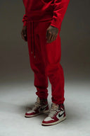 FATE HEAVYWEIGHT FLEECE JOGGER - RED